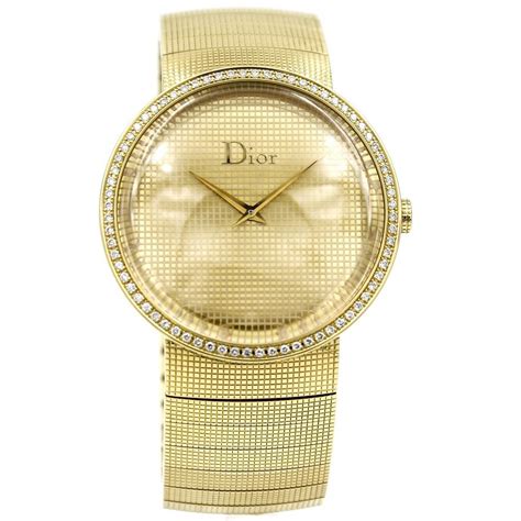 dior women's la d de dior diamond watch|christian dior women's watches.